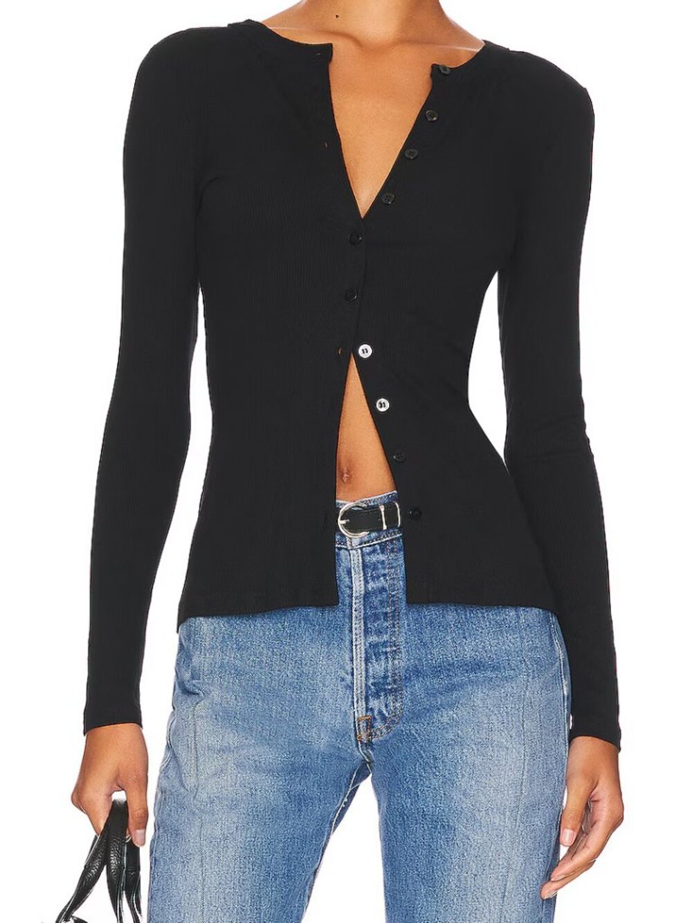 Superdown | Sasha Button Top